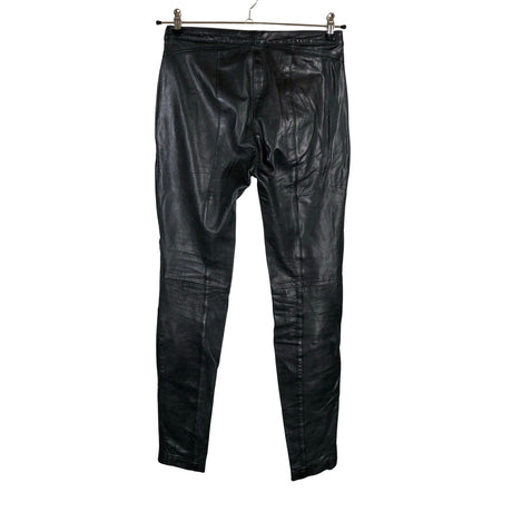 Unisex Selected - Leather pants, size 40 - Black (2)