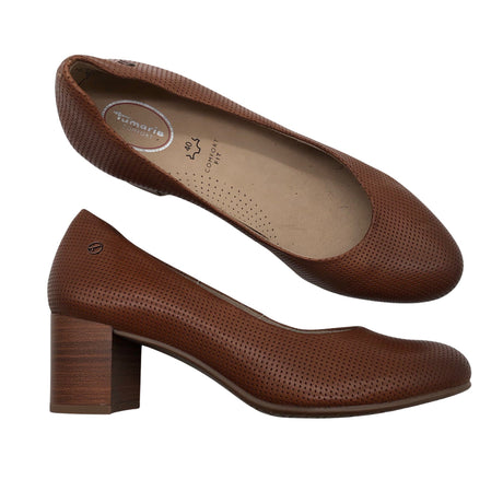 Unisex Tamaris - High heels, size 40 - Brown ()