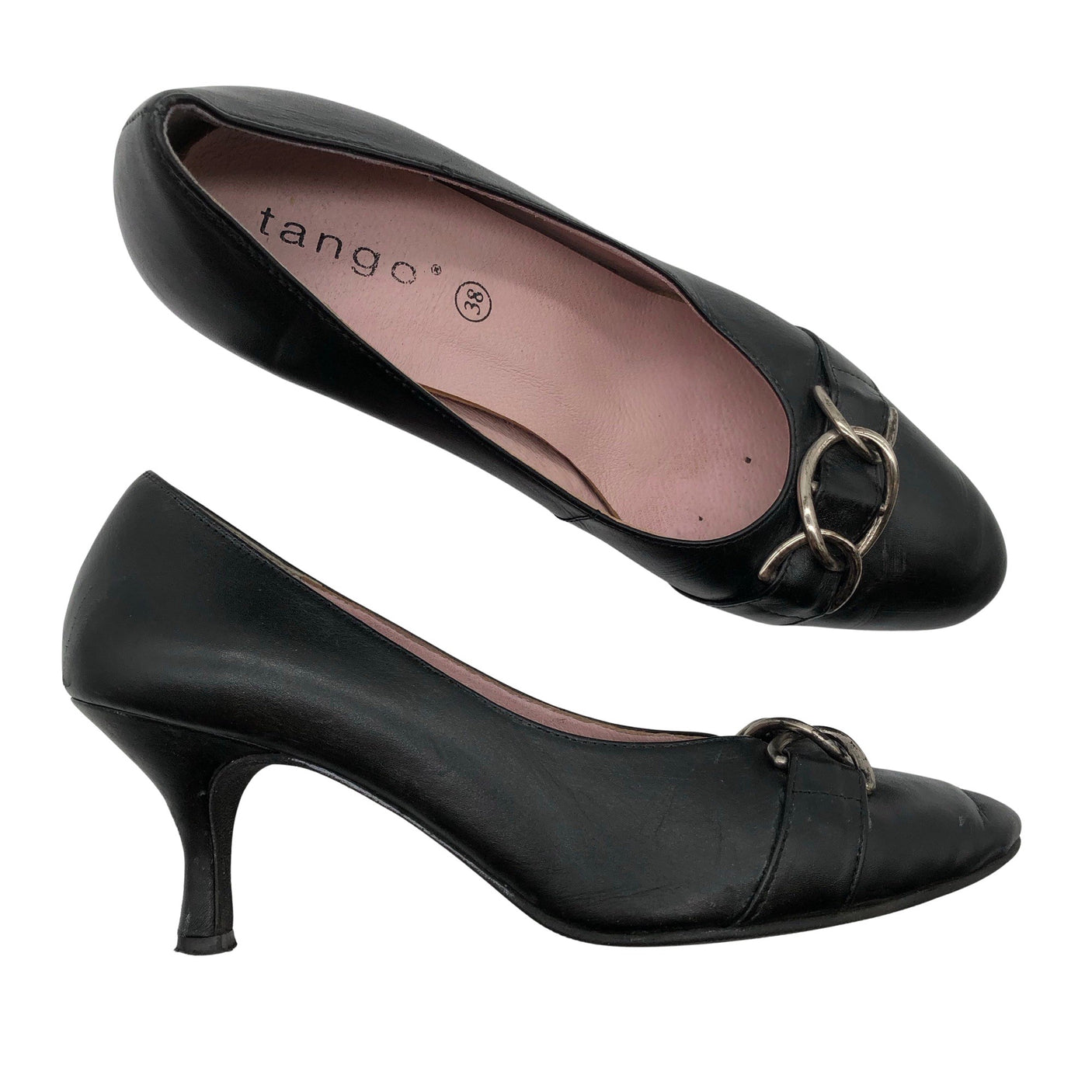 Unisex Tango - High heels, size 38 - Black (1)