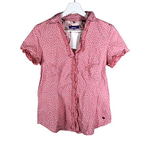 Unisex Mexx - Short-sleeved blouse, size 34 - Light pink ()