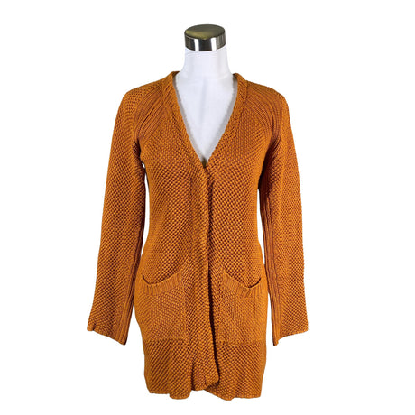 Unisex Free Quent - Cardigan, size 34 - Brown ()