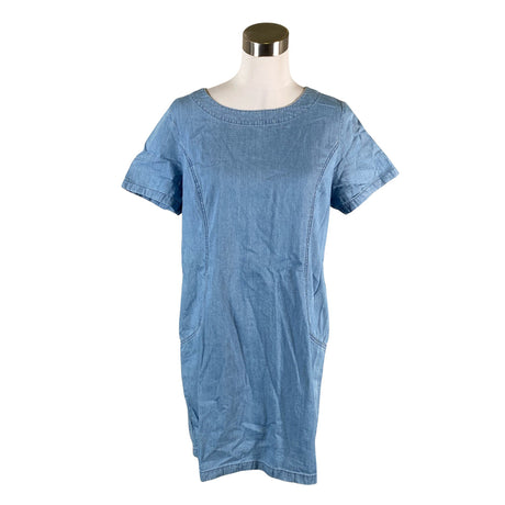 Unisex Aventura - Denim tunic, size 38 - Light blue ()
