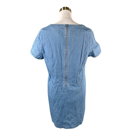 Unisex Aventura - Denim tunic, size 38 - Light blue (2)