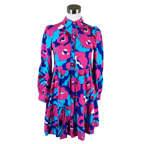 Unisex Y.A.S - Schiffon tunic, size 34 - Blue ()