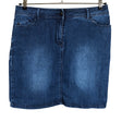 Unisex Your Face - Denim skirt, size 38 - Blue ()