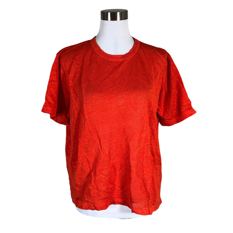 Unisex Samsoe&Samsoe - T-shirt, size 40 - Orange ()