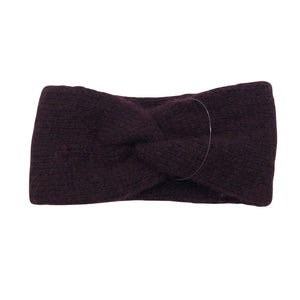 Unisex Handmade - Headband, size 52 - 54 cm - Wine red (1)