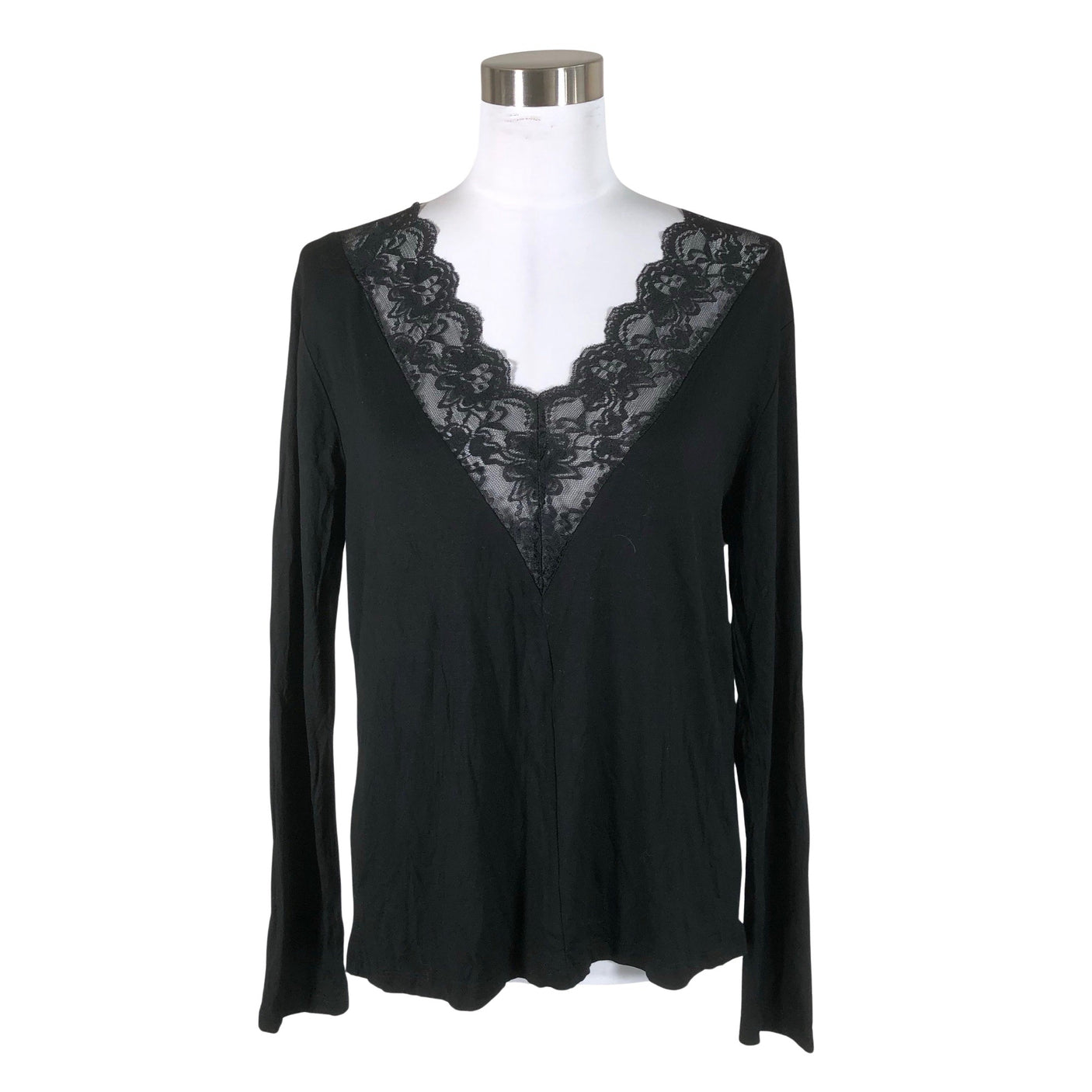 Unisex Y.A.S - Tricot shirt, size 40 - Black (1)
