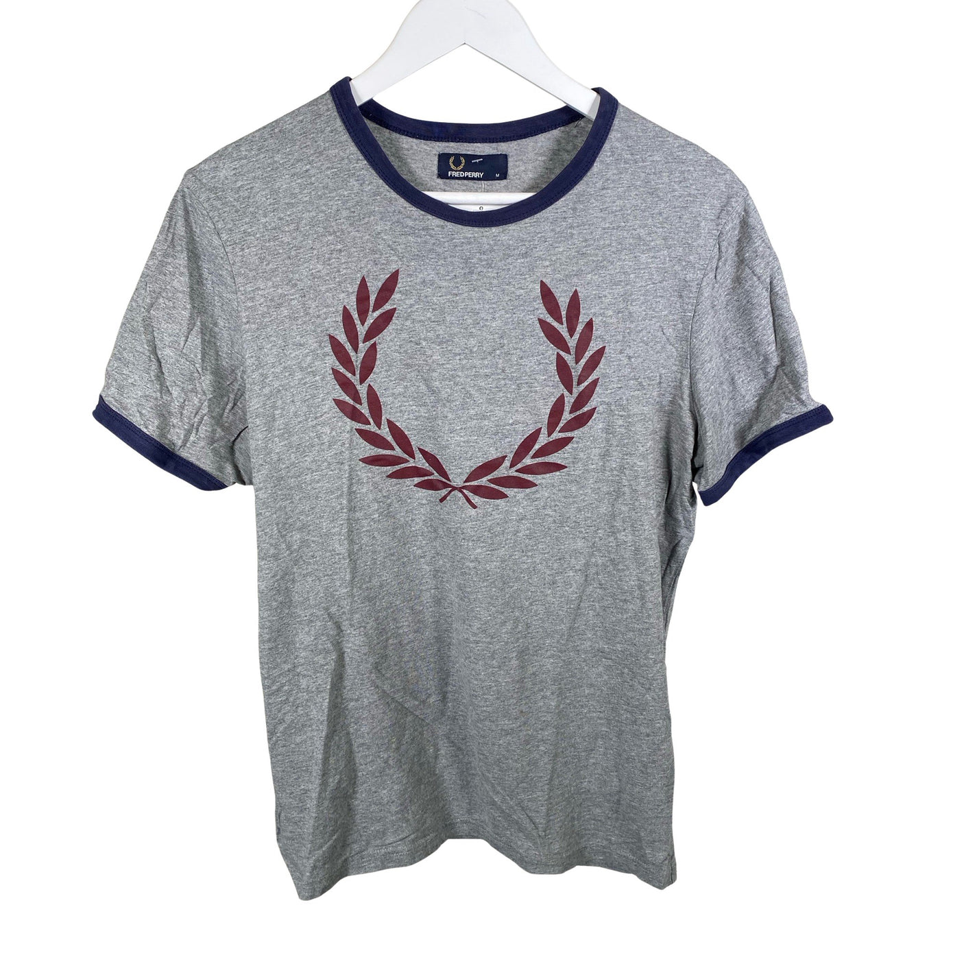 Unisex Fred Perry - T-shirt, size 38 - Gray (1)