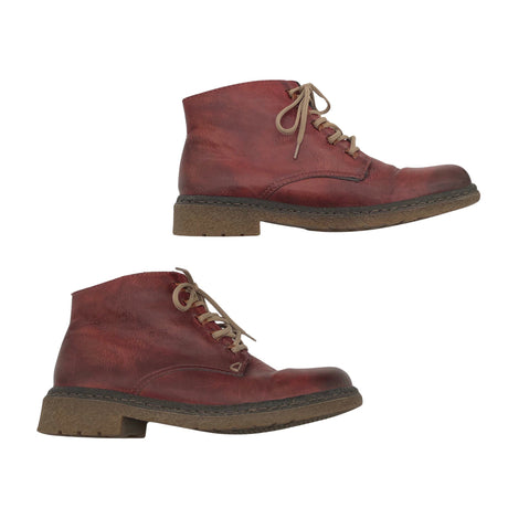 Unisex Rieker - Ankle boots, size 37 - Red ()