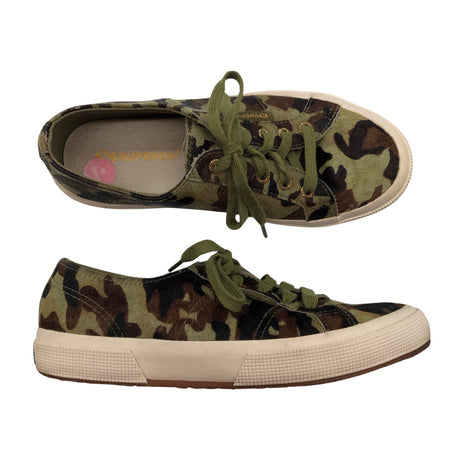 Unisex Superga - Casual sneakers, size 38 - Green ()