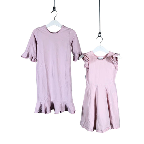Unisex Gugguu - Tricot dress, size 110 - 116 - Light pink ()