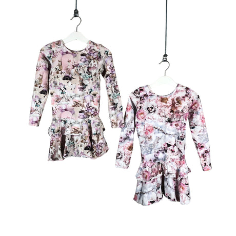Unisex Gugguu - Tricot dress, size 110 - 116 - Light pink ()