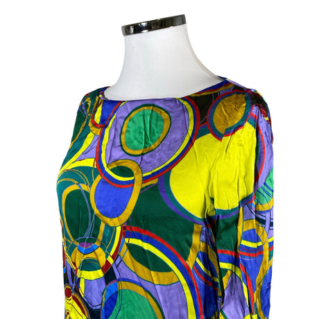 Unisex Piú & Piú - Schiffon dress, size 44 - Violet (2)