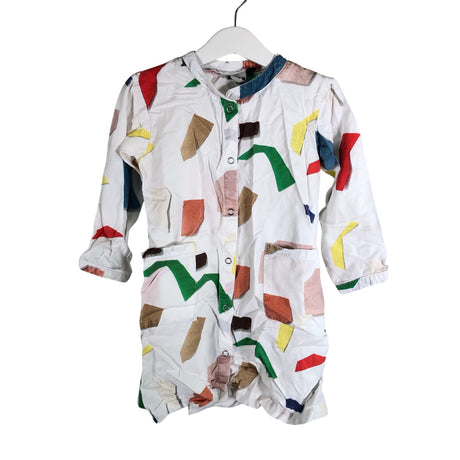 Unisex Papu - Dress, size 86 - 92 - White ()