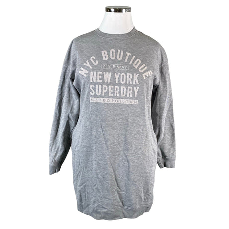 Unisex Superdry - Sweatshirt dress, size 42 - Gray ()