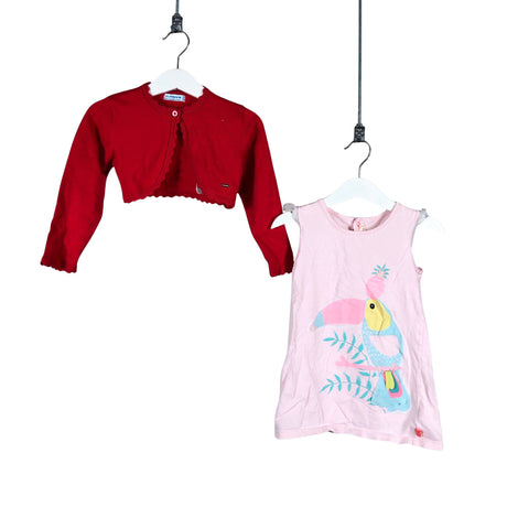 Unisex Mayoral - Knit bolero jacket, size 86 - 92 - Red ()