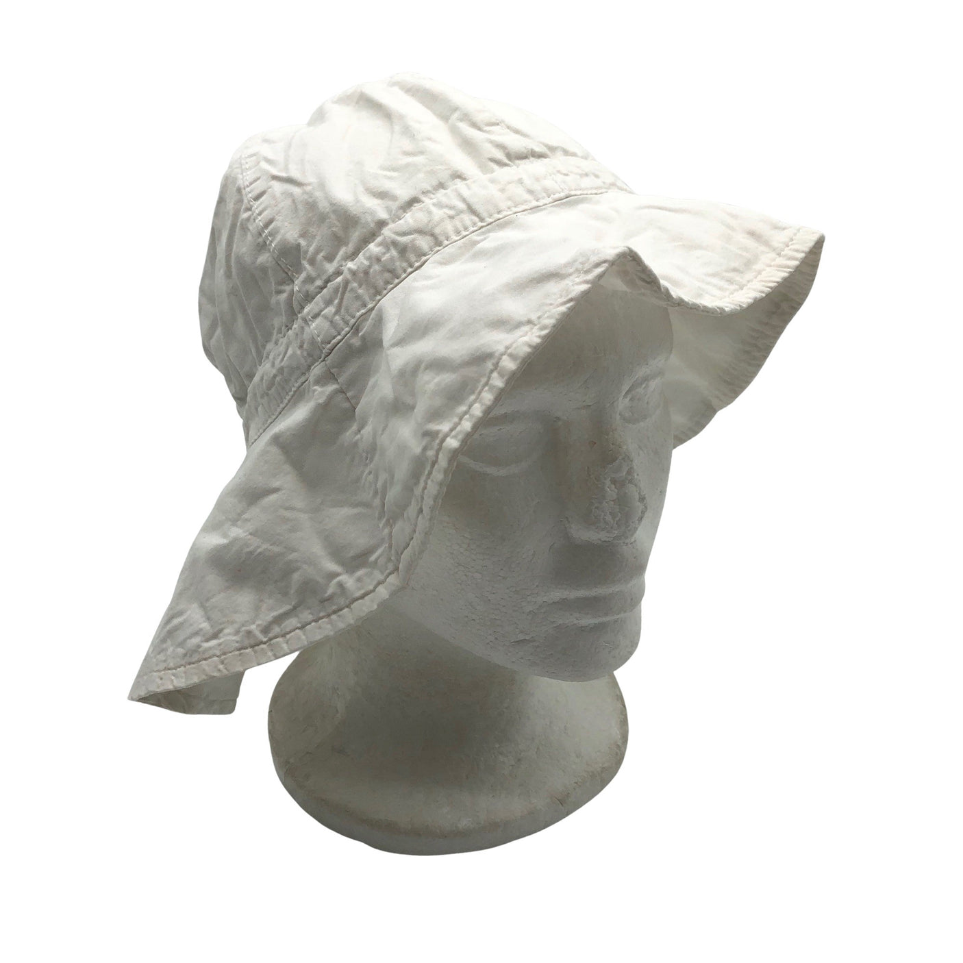 Unisex Polarn O. Pyret - Summer hat, size 52 - 54 cm - White (1)