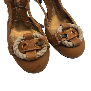 Unisex Baldinini - Heeled sandals, size 38 - Brown (3)