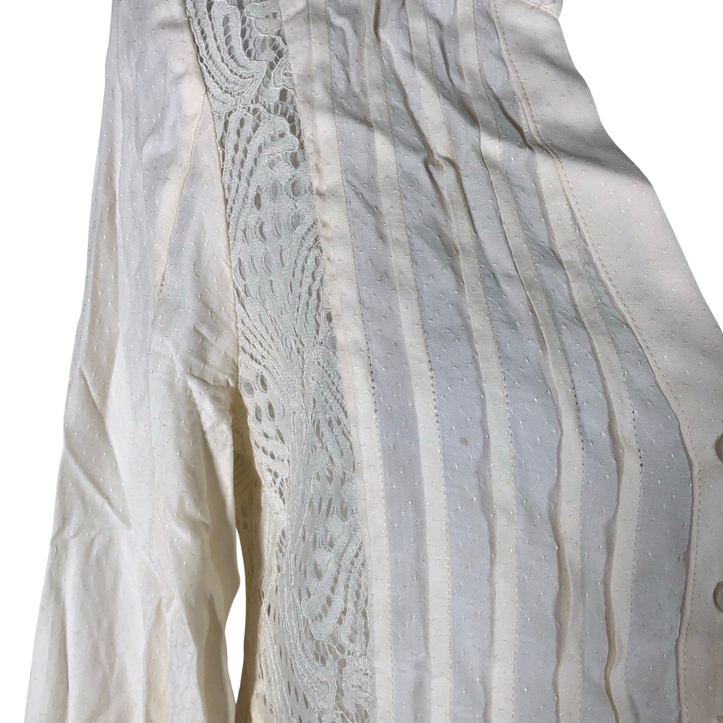 Unisex Nümph - Blouse, size 36 - Natural white (2)