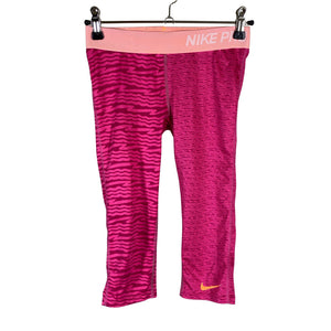 Unisex Nike - Sports capri pants, size 140 - 146 - Pink (1)