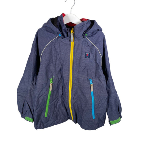 Unisex Polarn O. Pyret - Spring/Fall jacket, size 122 - 128 - Blue ()