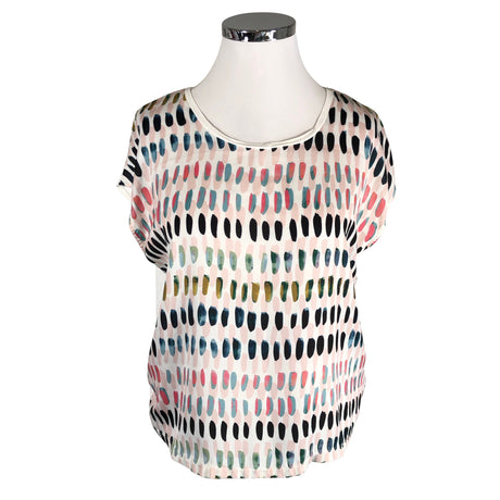 Unisex Lindex - Short-sleeved blouse, size 44 - White ()