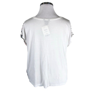 Unisex Lindex - Short-sleeved blouse, size 44 - White (2)