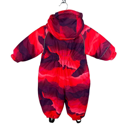 Unisex HC Kids wear - Winter overall, size 56 - 62 - Red (2)