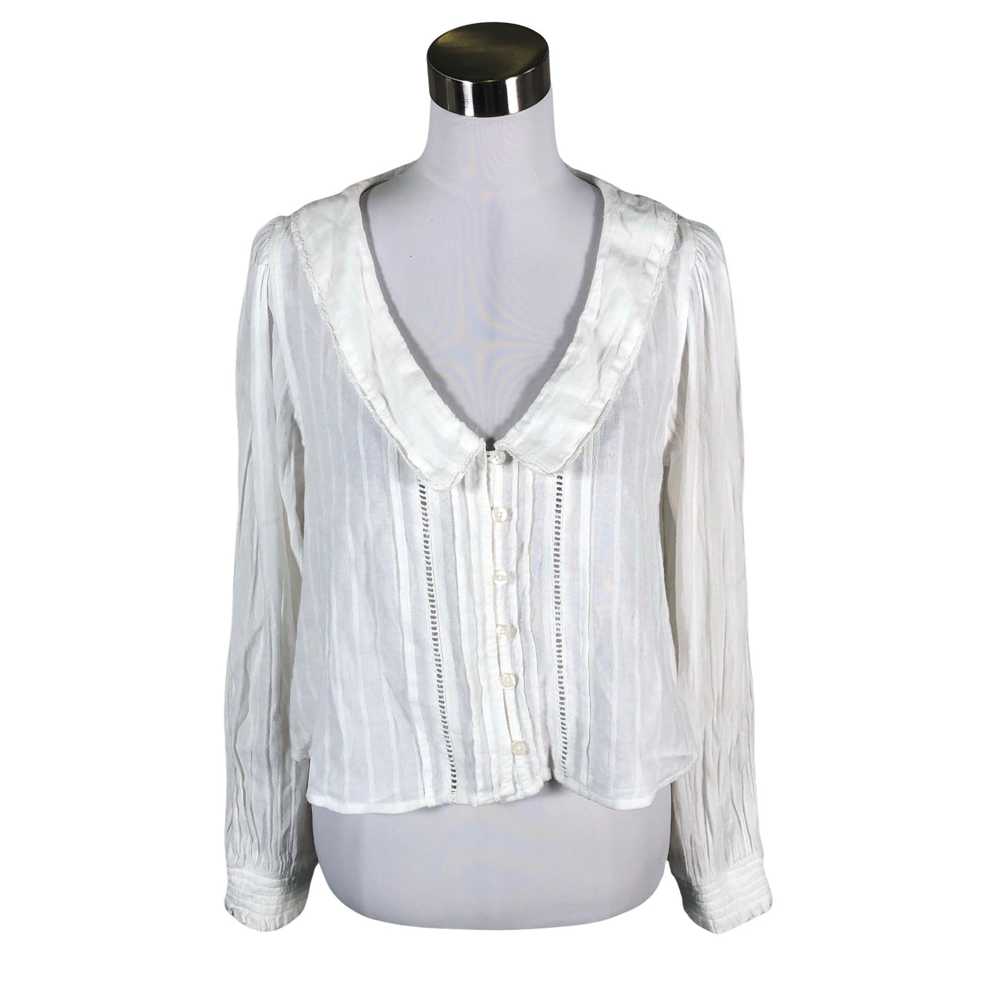 Unisex American Eagle - Blouse, size 38 - White (1)