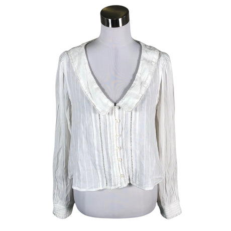 Unisex American Eagle - Blouse, size 38 - White ()