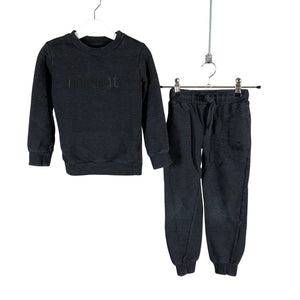 Unisex Marat - Sweatshirt and pants set, size 104 - 110 - Blue (1)