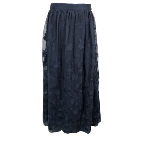 Unisex Esprit - Fabric skirt, size 40 - Blue ()