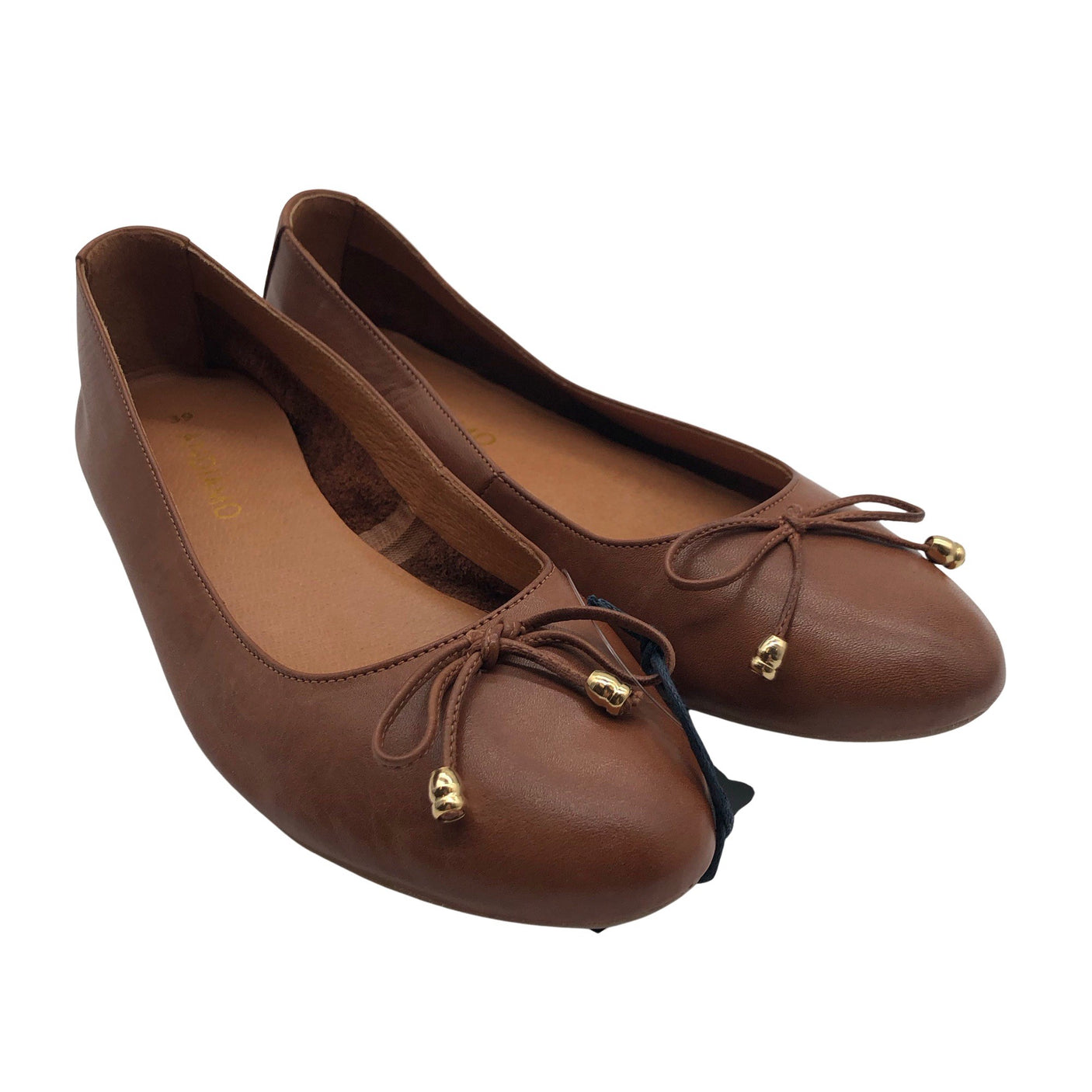 Unisex Andiamo - Ballerinas, size 39 - Brown (2)