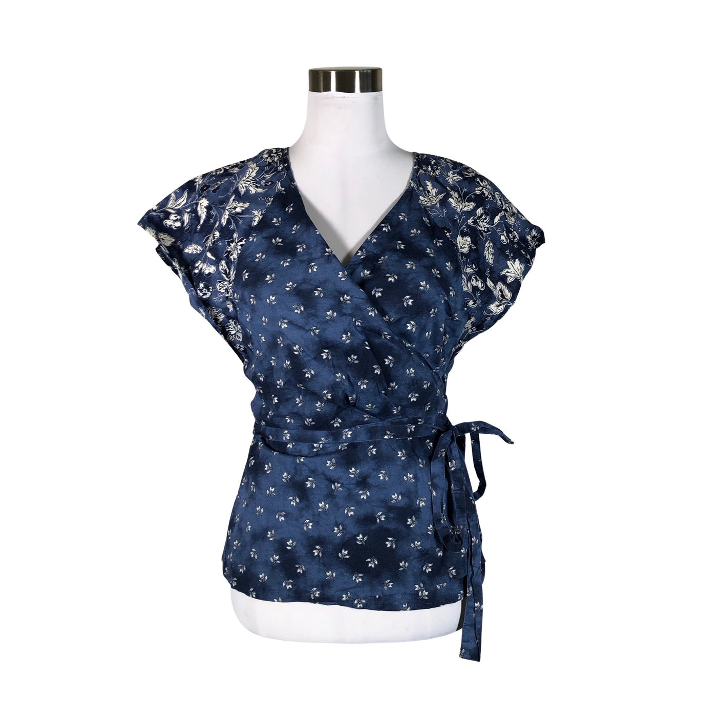 Unisex Gap - Short-sleeved blouse, size 38 - Blue (1)