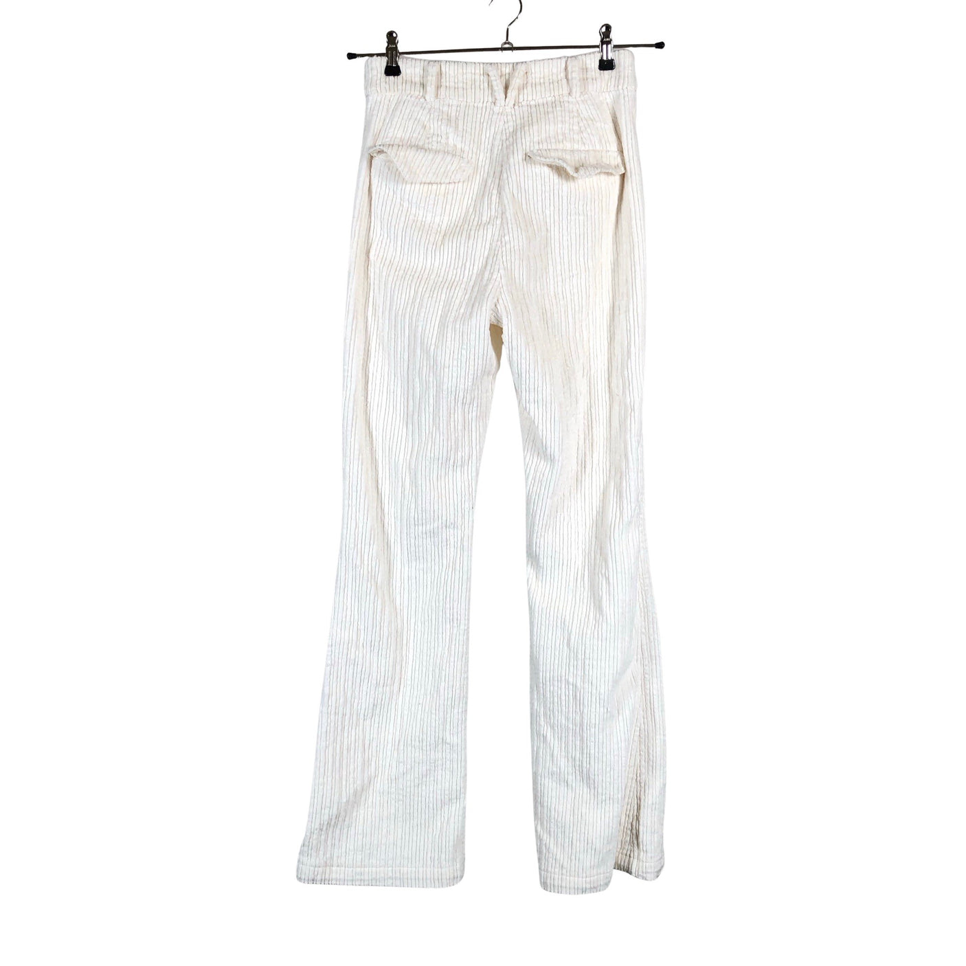 Unisex &Other Stories - Velvet pants, size 34 - Natural white (2)