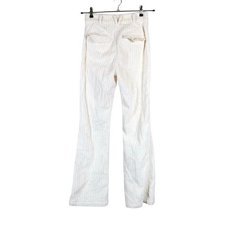 Unisex &Other Stories - Velvet pants, size 34 - Natural white (2)