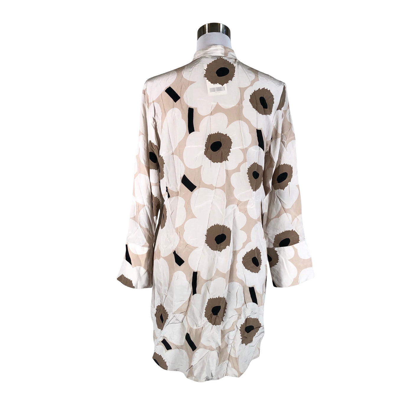 Unisex Marimekko - Schiffon dress, size 38 - Beige (2)