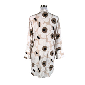 Unisex Marimekko - Schiffon dress, size 38 - Beige (2)
