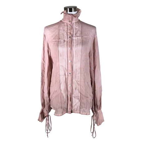 Unisex Nü - Schiffon tunic, size 38 - Light pink ()