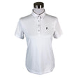 Unisex Peak Performance - Sports shirt, short sleeve, size 38 - White ()