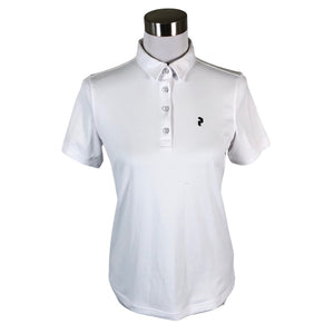 Unisex Peak Performance - Sports shirt, short sleeve, size 38 - White (1)