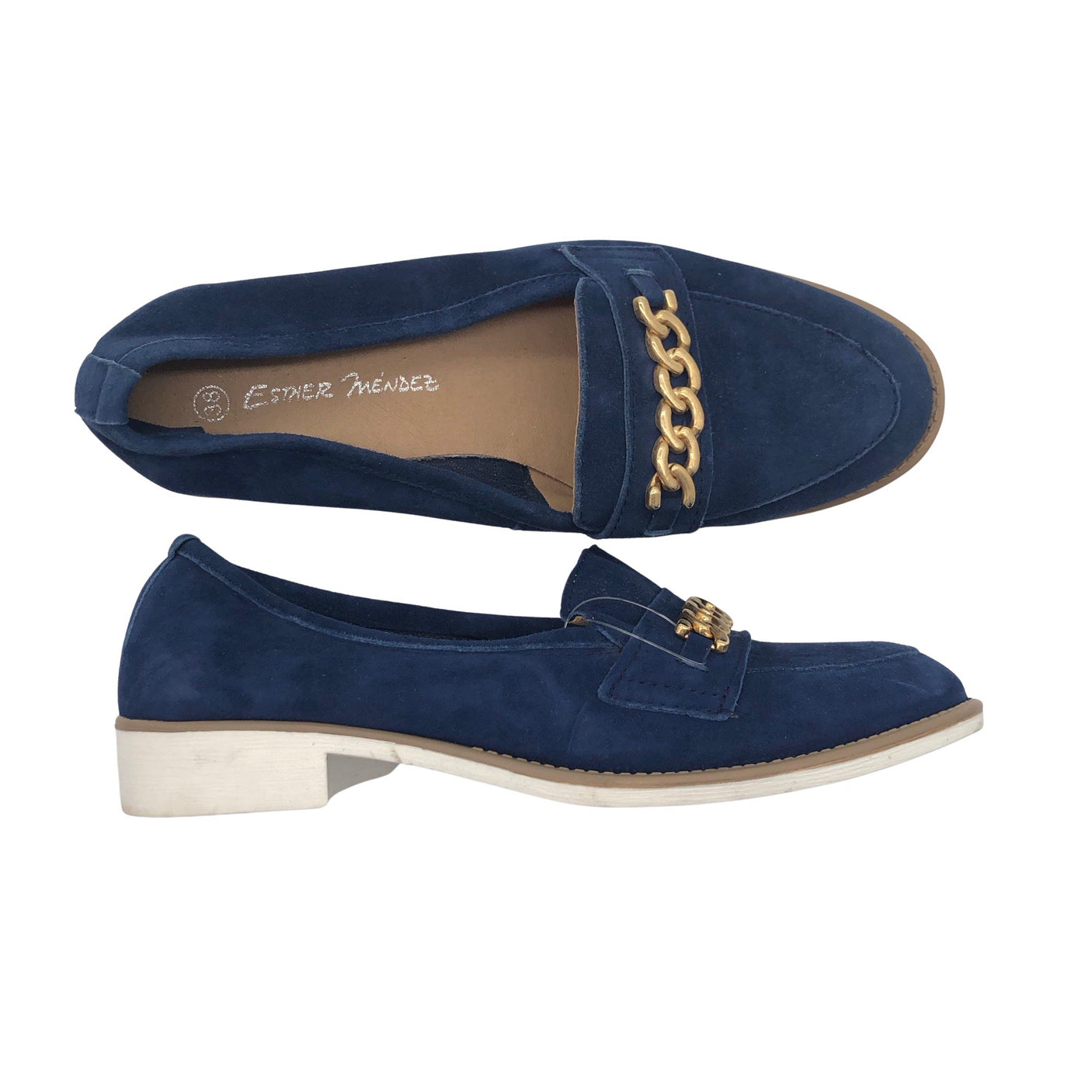 Unisex Esther Méndez - Loafers, size 38 - Blue (1)