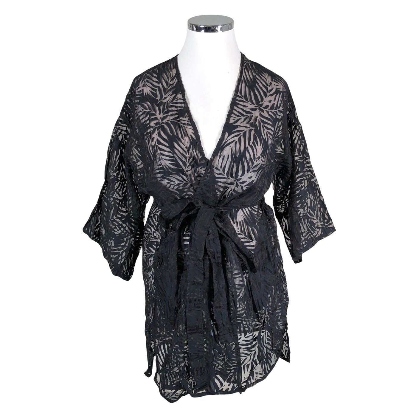 Unisex Uhana Design - Schiffon tunic, size 44 - Black (1)