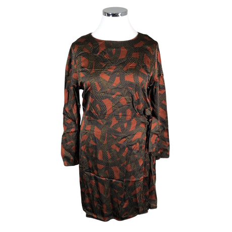 Unisex Uhana Design - Schiffon dress, size 42 - Brown ()