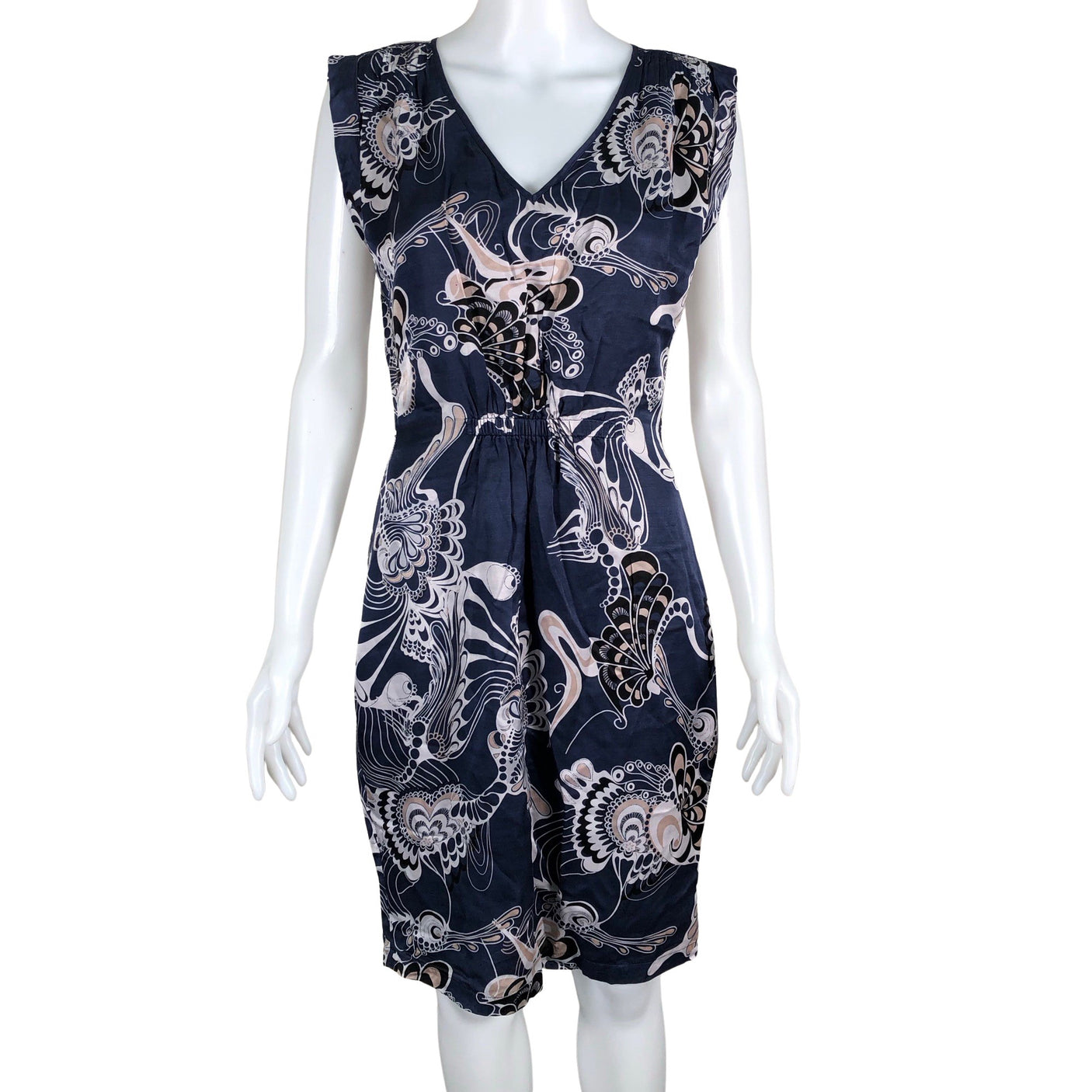 Unisex InWear - Schiffon dress, size 34 - Blue (1)