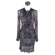 Unisex Sisley - Schiffon dress, size 34 - Blue ()