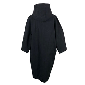 Unisex Samuji - Wool coat, size 38 - Black (2)