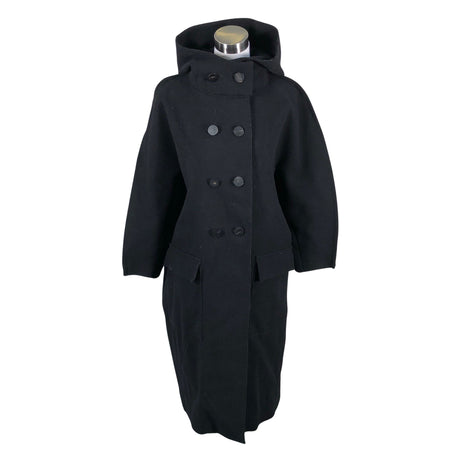 Unisex Samuji - Wool coat, size 38 - Black ()