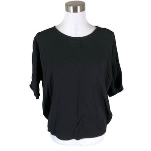 Unisex Samsoe&Samsoe - Short-sleeved blouse, size 36 - Black (1)